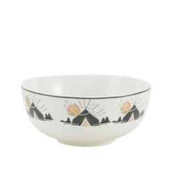 Happy Campers Soup Cereal Bowl
