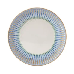 Hensley Blue 12 Piece Dinnerware Set, Service for 4