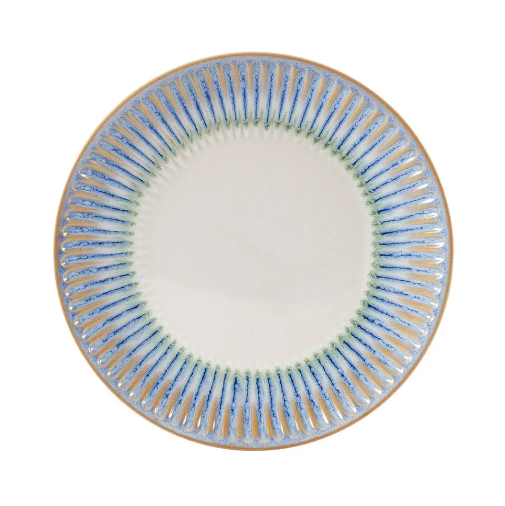 Hensley Blue 12 Piece Dinnerware Set, Service for 4