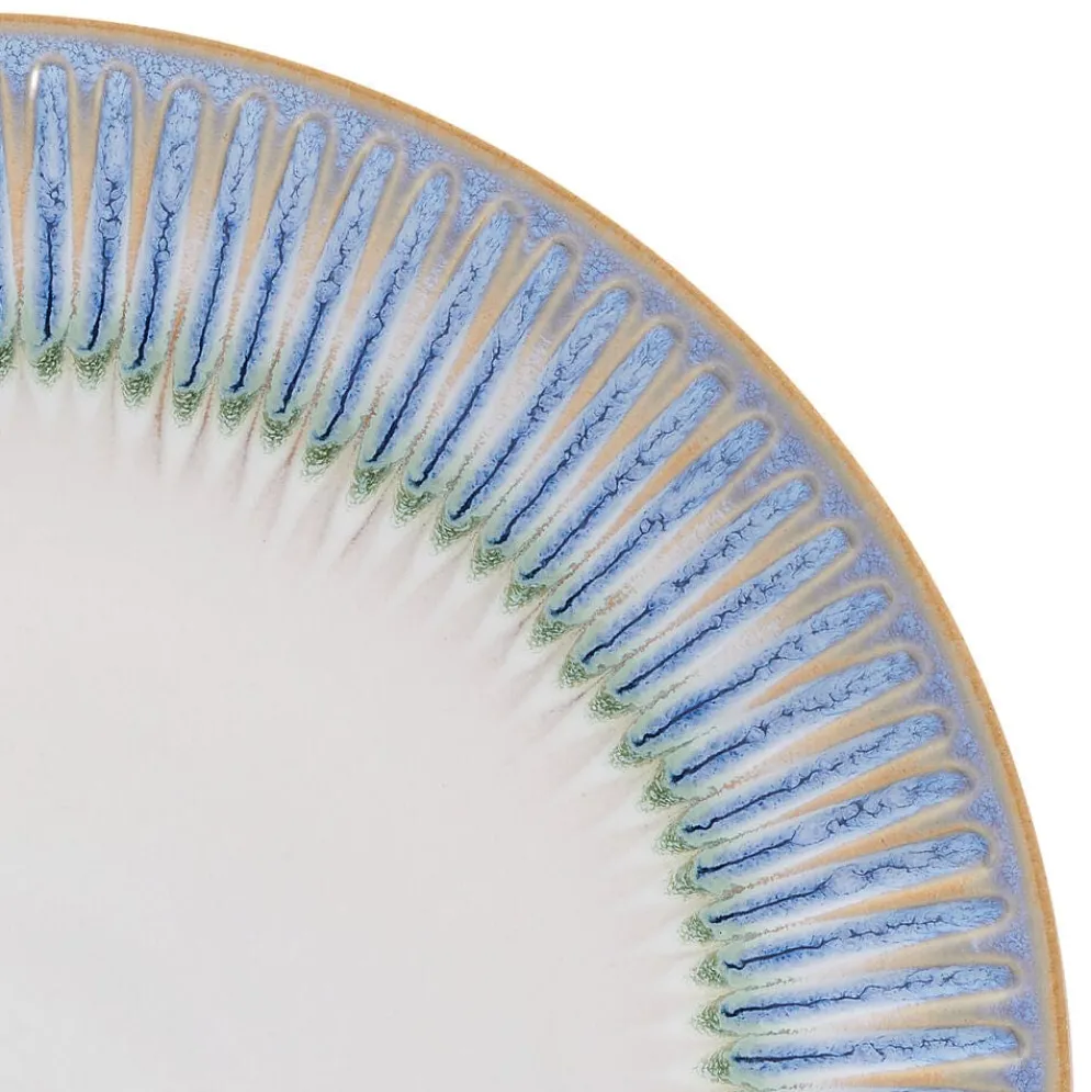 Hensley Blue 12 Piece Dinnerware Set, Service for 4