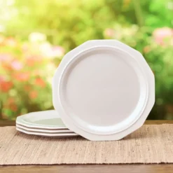 Heritage Set of 4 Outdoor Melamine Salad Plates