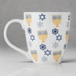 Holiday Hanukkah Icons Mug