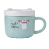 Holiday Polar Bear Mug with Lid
