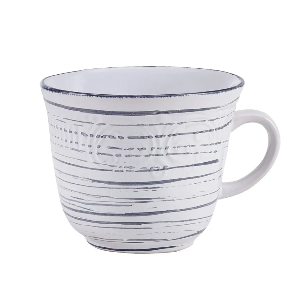 Isabella Gray 16 Piece Dinnerware Set, Service for 4