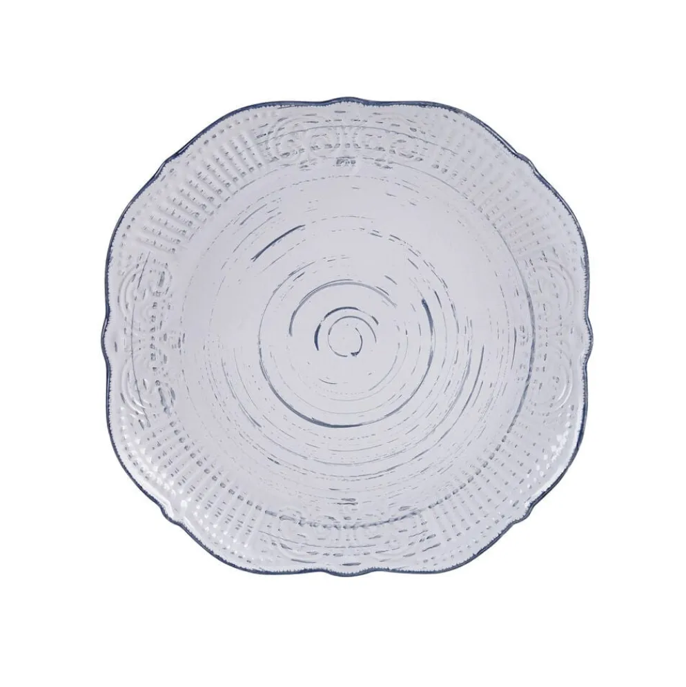 Isabella Gray 16 Piece Dinnerware Set, Service for 4