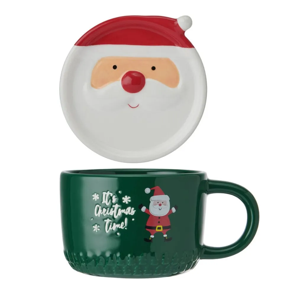 It’s Christmas Time Santa Covered Mug