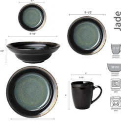 Jade Dinnerware Set