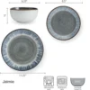 Jaimie 12 Piece Dinnerware Set, Service for 4