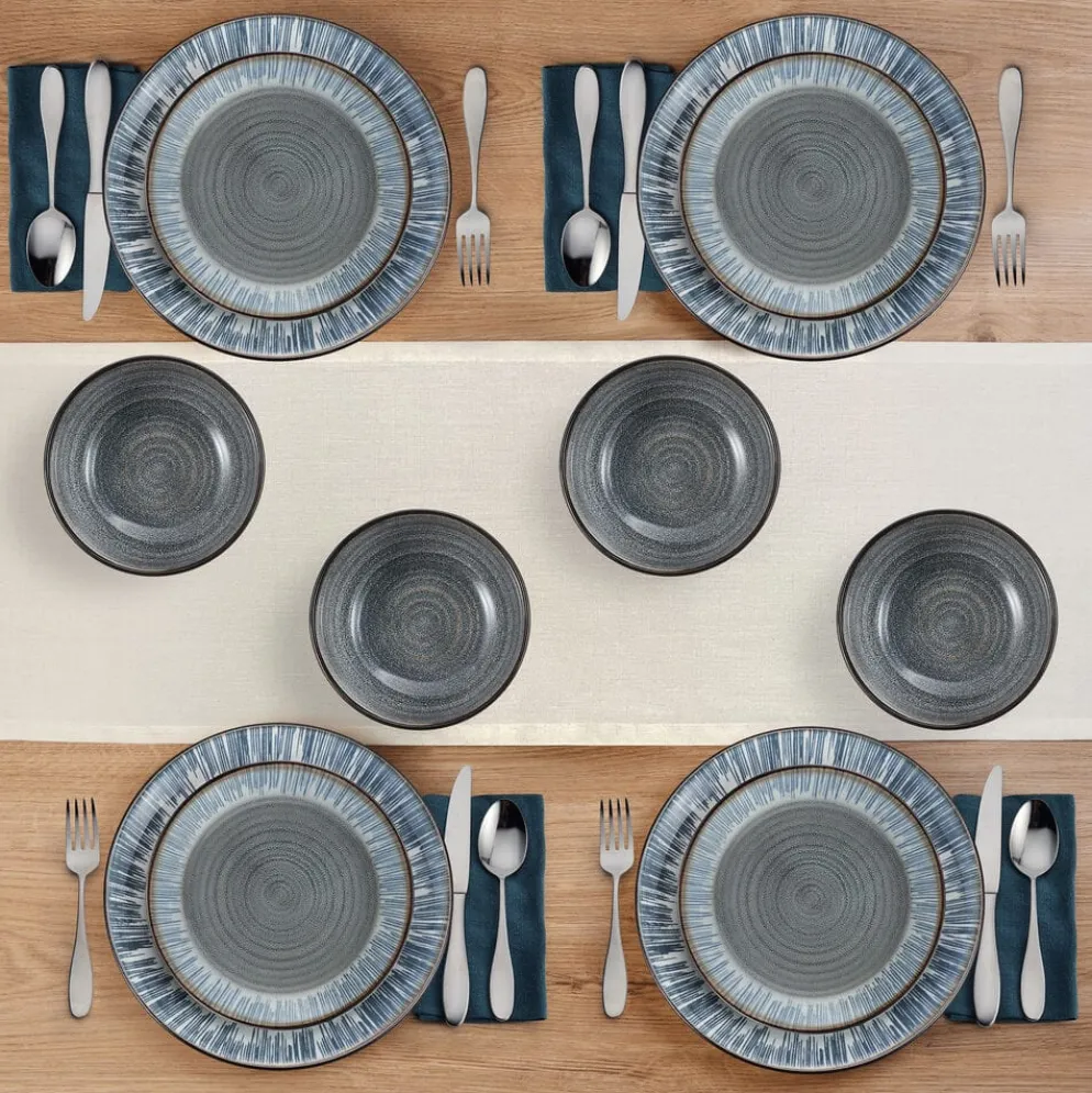 Jaimie 12 Piece Dinnerware Set, Service for 4