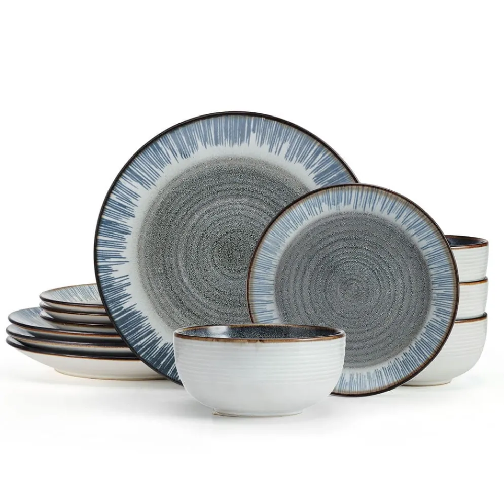 Jaimie 12 Piece Dinnerware Set, Service for 4