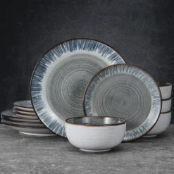 Jaimie 12 Piece Dinnerware Set, Service for 4