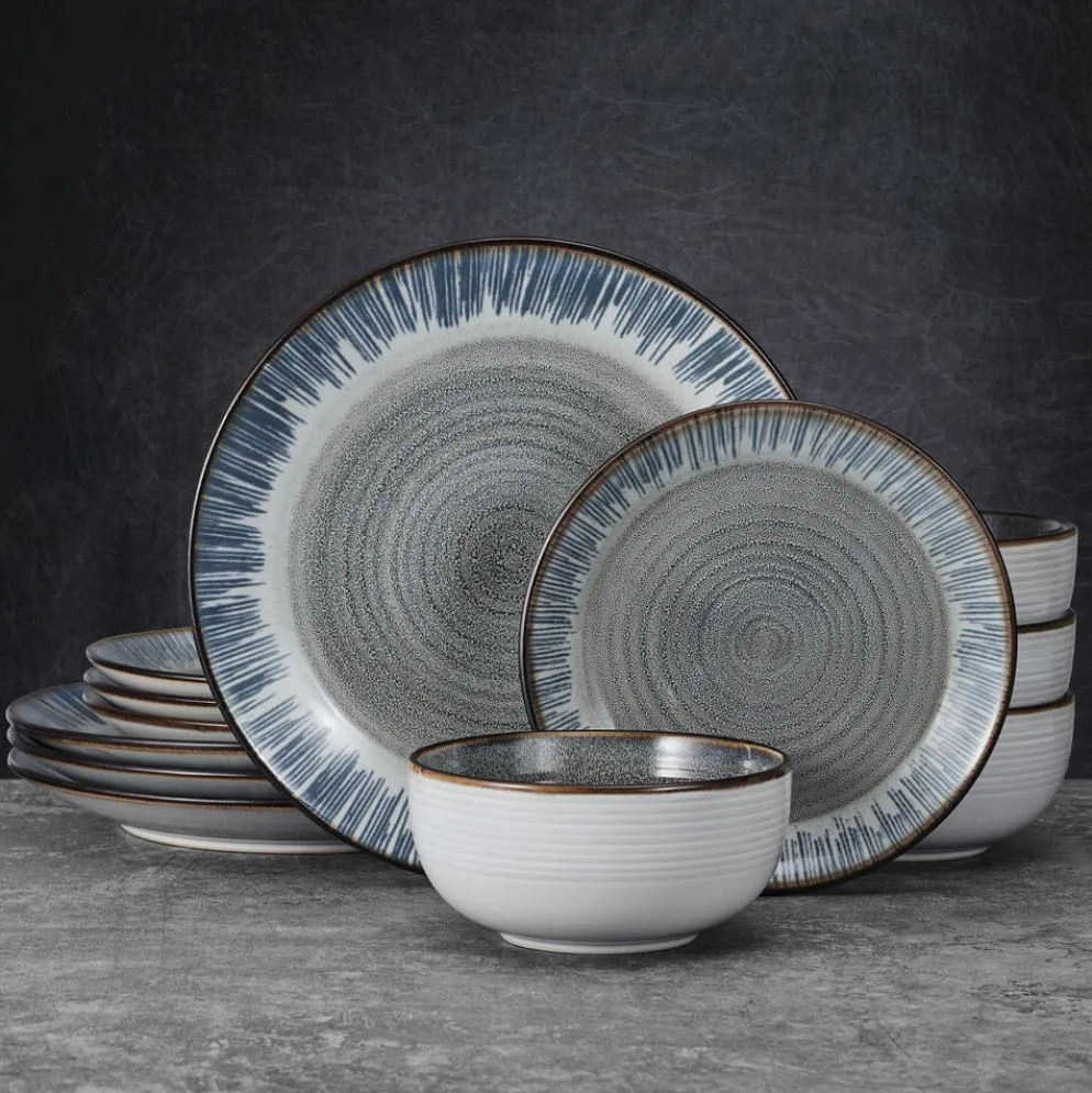 Jaimie 12 Piece Dinnerware Set, Service for 4