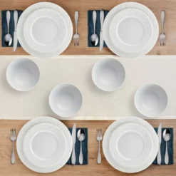Jules 12 Piece Dinnerware Set, Service for 4