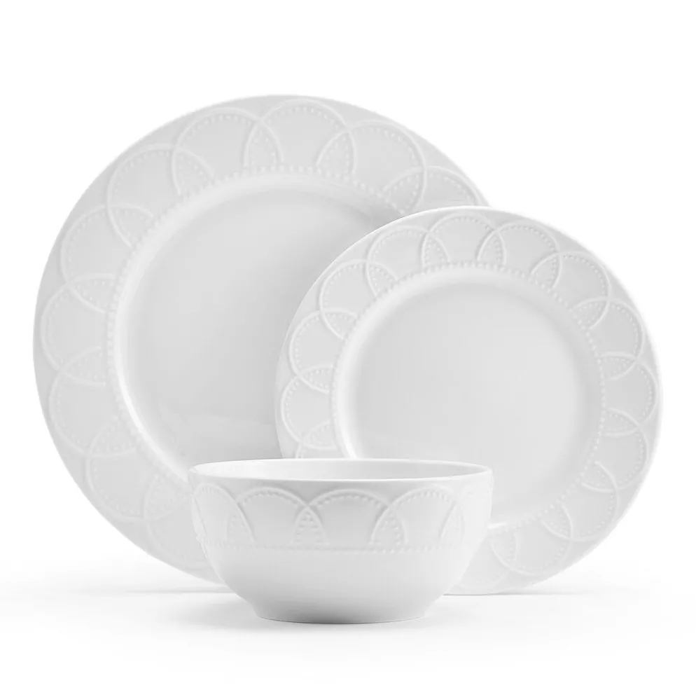 Jules 12 Piece Dinnerware Set, Service for 4