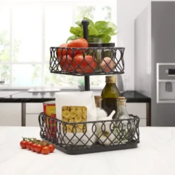 Juliette 2 Tier Storage Basket