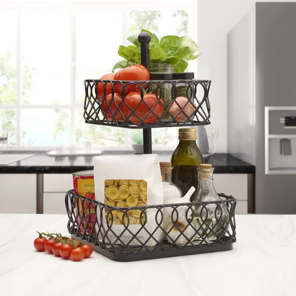 Juliette 2 Tier Storage Basket