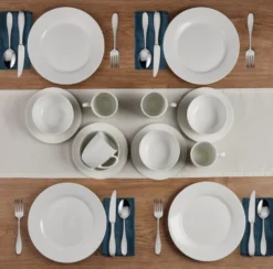 Kendall 16 Piece Dinnerware Set, Service for 4