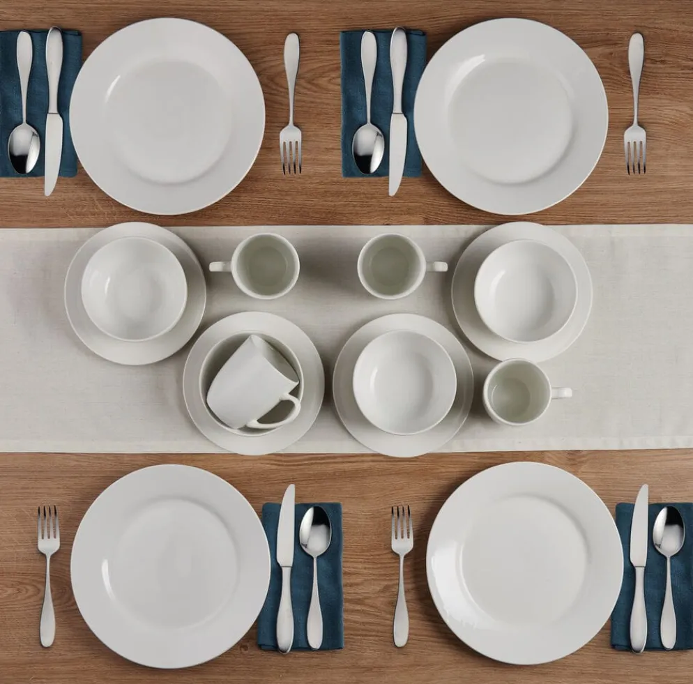 Kendall 16 Piece Dinnerware Set, Service for 4