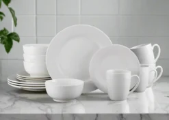 Kendall 16 Piece Dinnerware Set, Service for 4