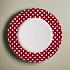 Kenna Red Salad Plate