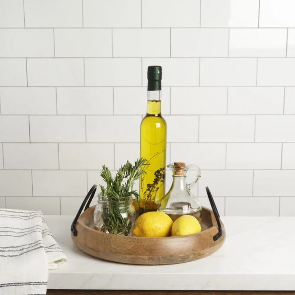 Knox Mango Wood Serve Tray