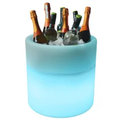 LED Rechargeable Color Changing Beverage Ice Bucket Tub