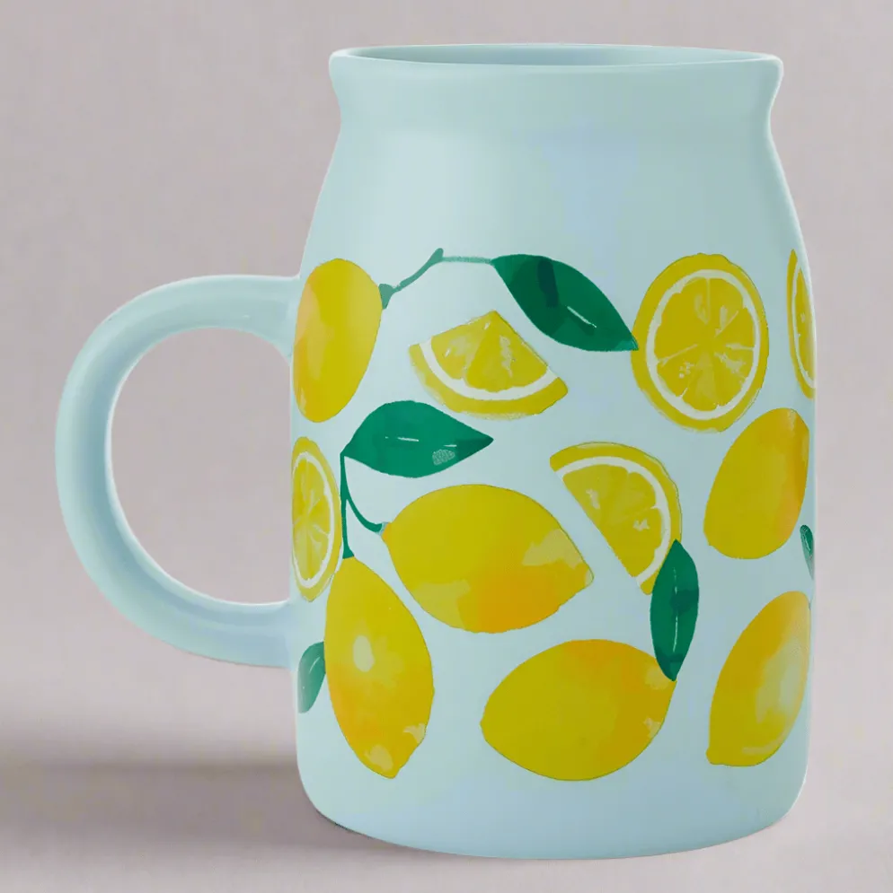 Lemons Milk Jug Mug