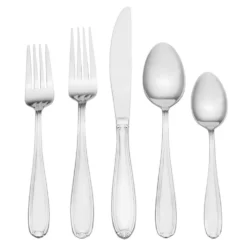 Linden 42 Piece Flatware Set, Service for 8