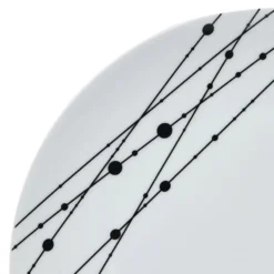 Linear Symphony 12 Piece Dinnerware Set, Service for 4