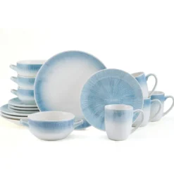 Logan 16 Piece Dinnerware Set, Service for 4