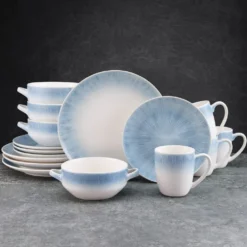 Logan 16 Piece Dinnerware Set, Service for 4