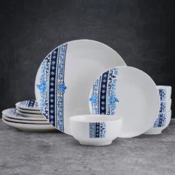 Michele 12 Piece Dinnerware Set, Service for 4