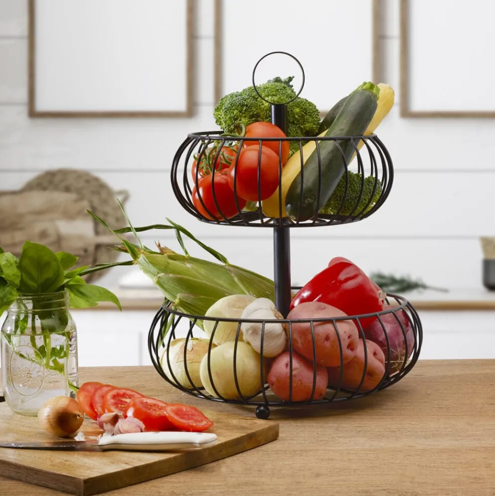 Monroe 2 Tier Fruit Storage Basket