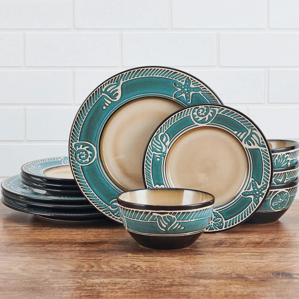 Montego 12 Piece Dinnerware Set, Service for 4