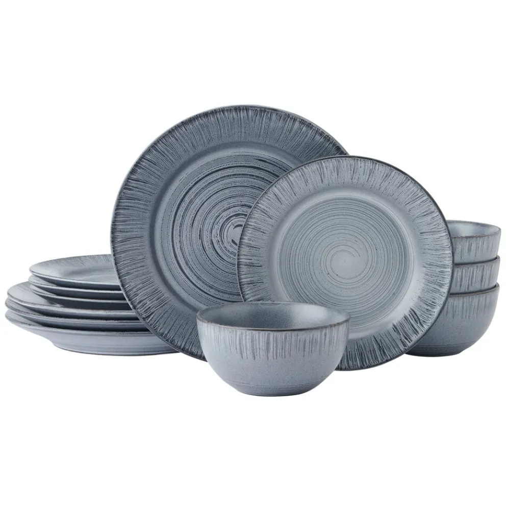 Mystic 12 Piece Dinnerware Set, Service for 4