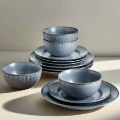 Mystic 12 Piece Dinnerware Set, Service for 4
