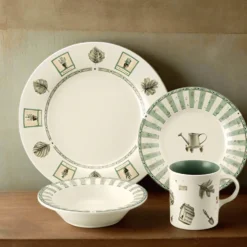 Naturewood® 16 Piece Dinnerware Set, Service for 4