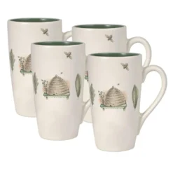 Naturewood® Set of 4 Latte Mugs