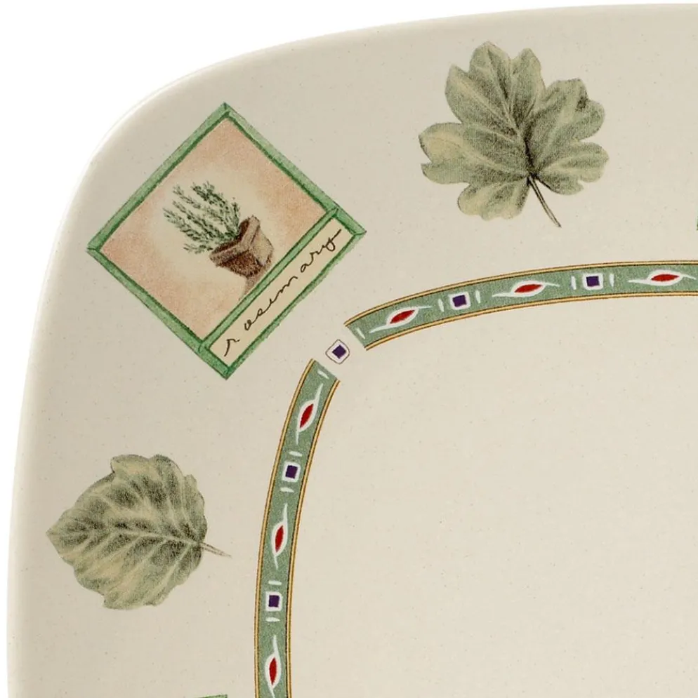 Naturewood® Set of 4 Square Dinner Plates