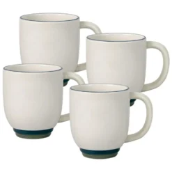 Ocean Breeze Set of 4 Mugs