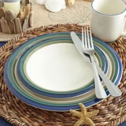 Ocean Breeze Set of 4 Salad Plates