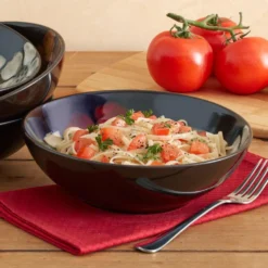 Painted Poppies Individual Pasta Salad Bowl