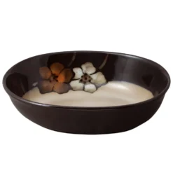 Painted Poppies Oval Serve Bowl