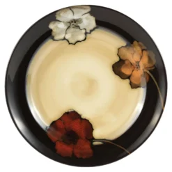 Painted Poppies 32 Piece Dinnerware Set, Service for 8