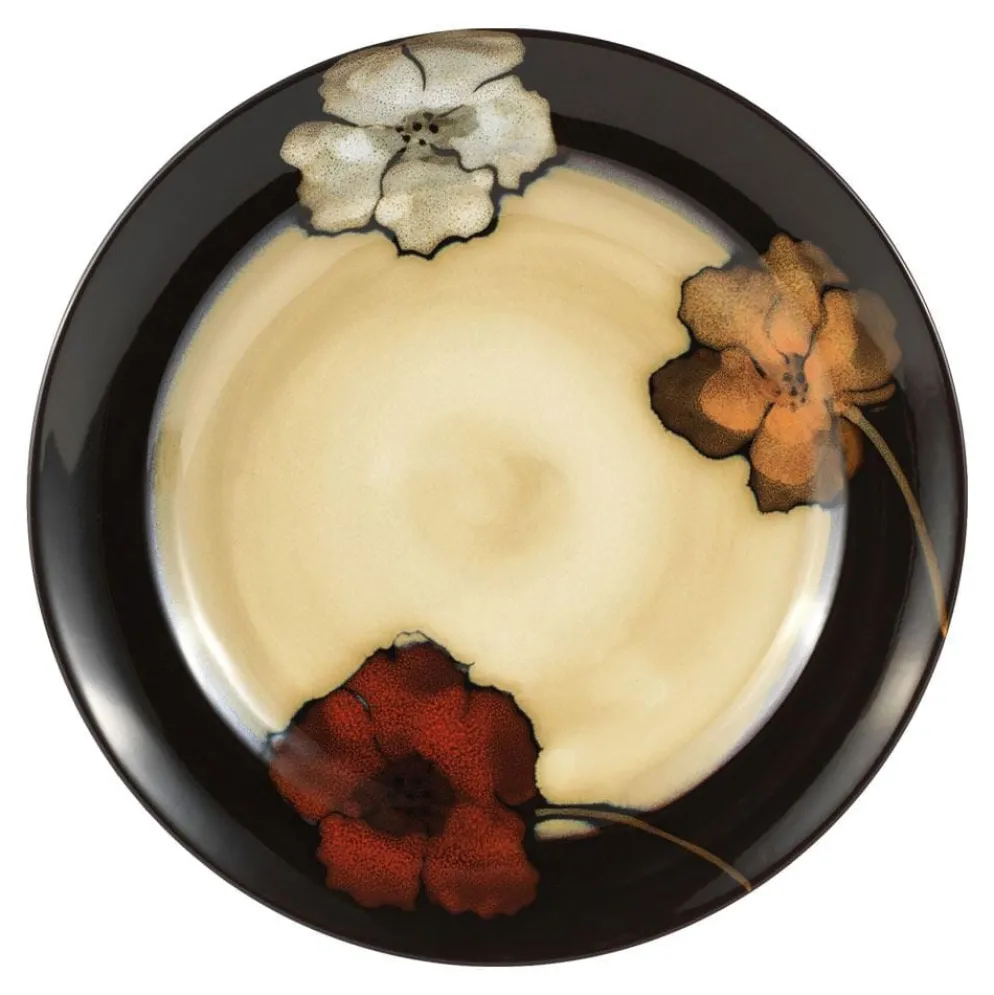 Painted Poppies 32 Piece Dinnerware Set, Service for 8