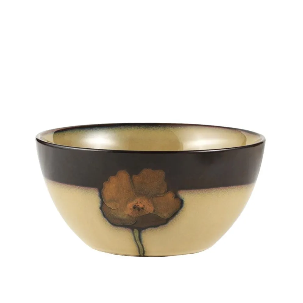 Painted Poppies 32 Piece Dinnerware Set, Service for 8