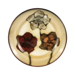 Painted Poppies Salad Plate