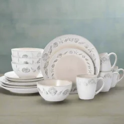 Panama 16 Piece Dinnerware Set, Service for 4