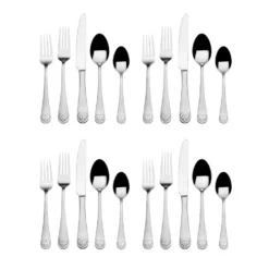 Peace 20 Piece Flatware Set, Service for 4