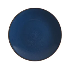 Pierce Blue 16 Piece Dinnerware Set, Service for 4